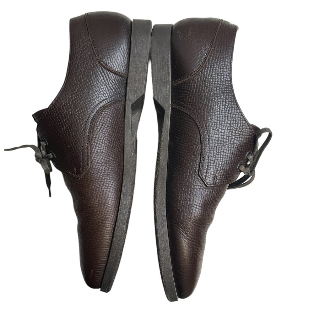 Salvador Ferragamo World Mens Soft Soled Leather Shoes Size 11